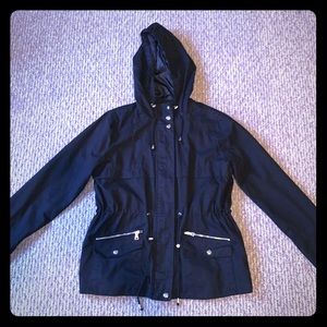 New Look Hooded Zip-Up Jacket